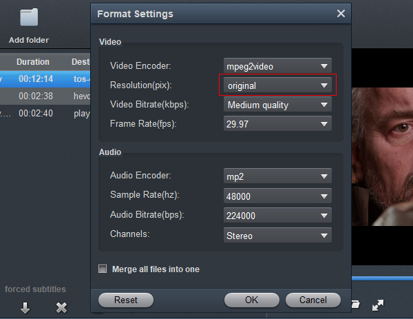 Sony FDR-AX43 XAVC S to Premiere Pro Converter - Settings