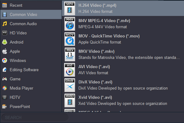 XAVC Video Converter - Convert XAVC to H.264 MP4